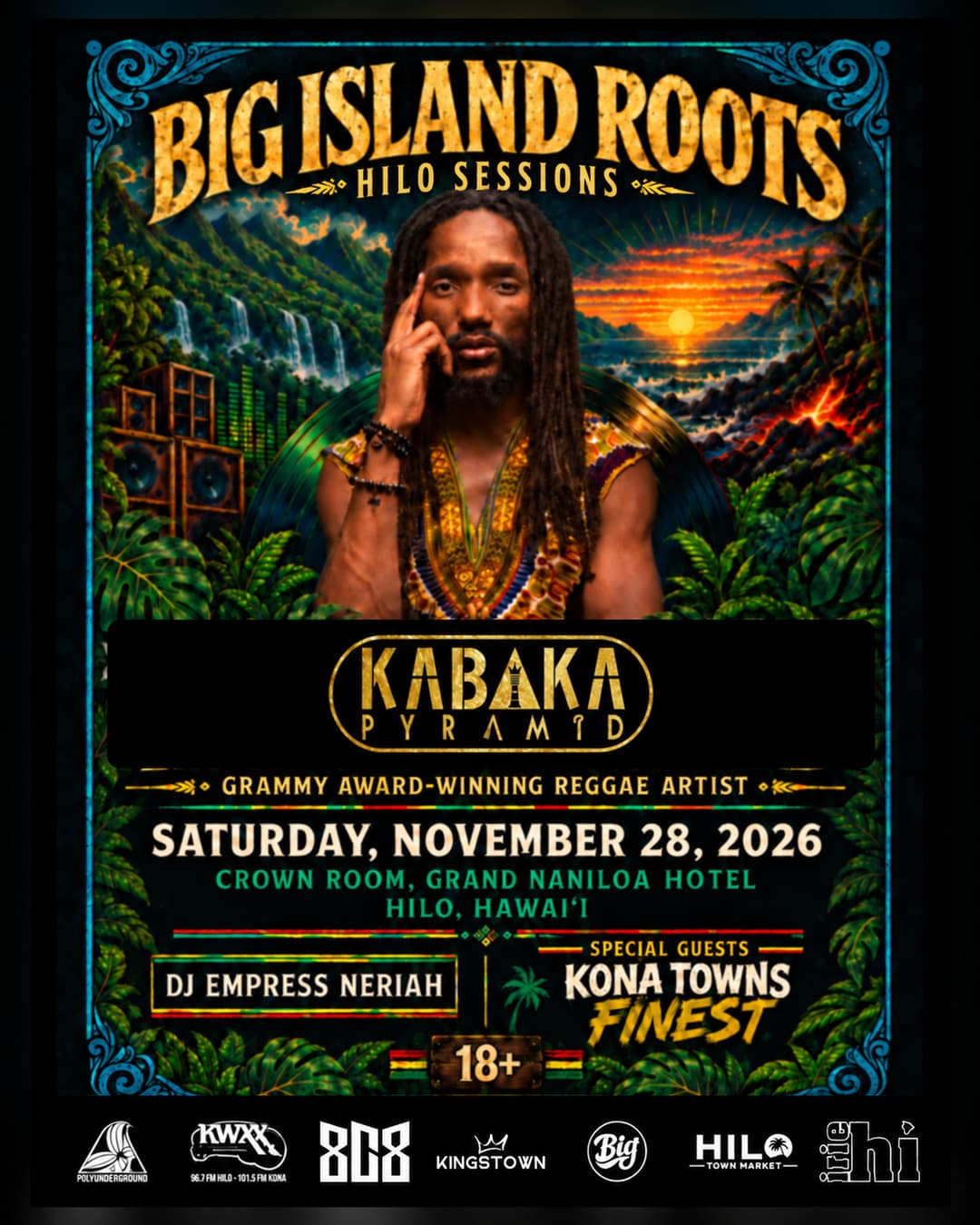Kabaka Pyramid Live in Hilo