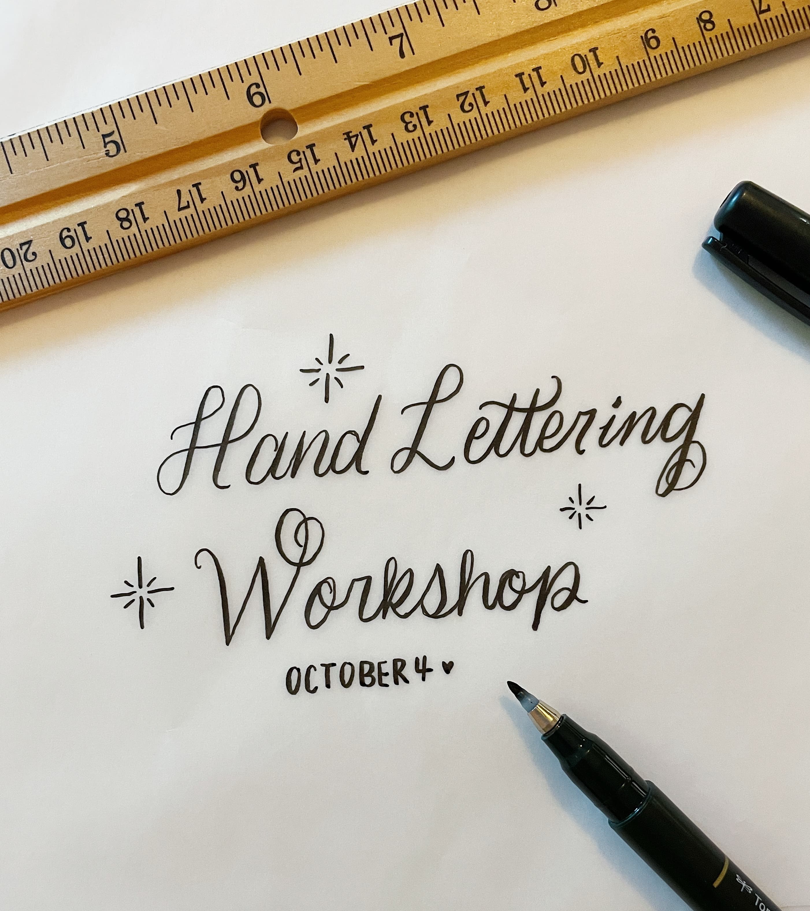 Hand Lettering Workshop