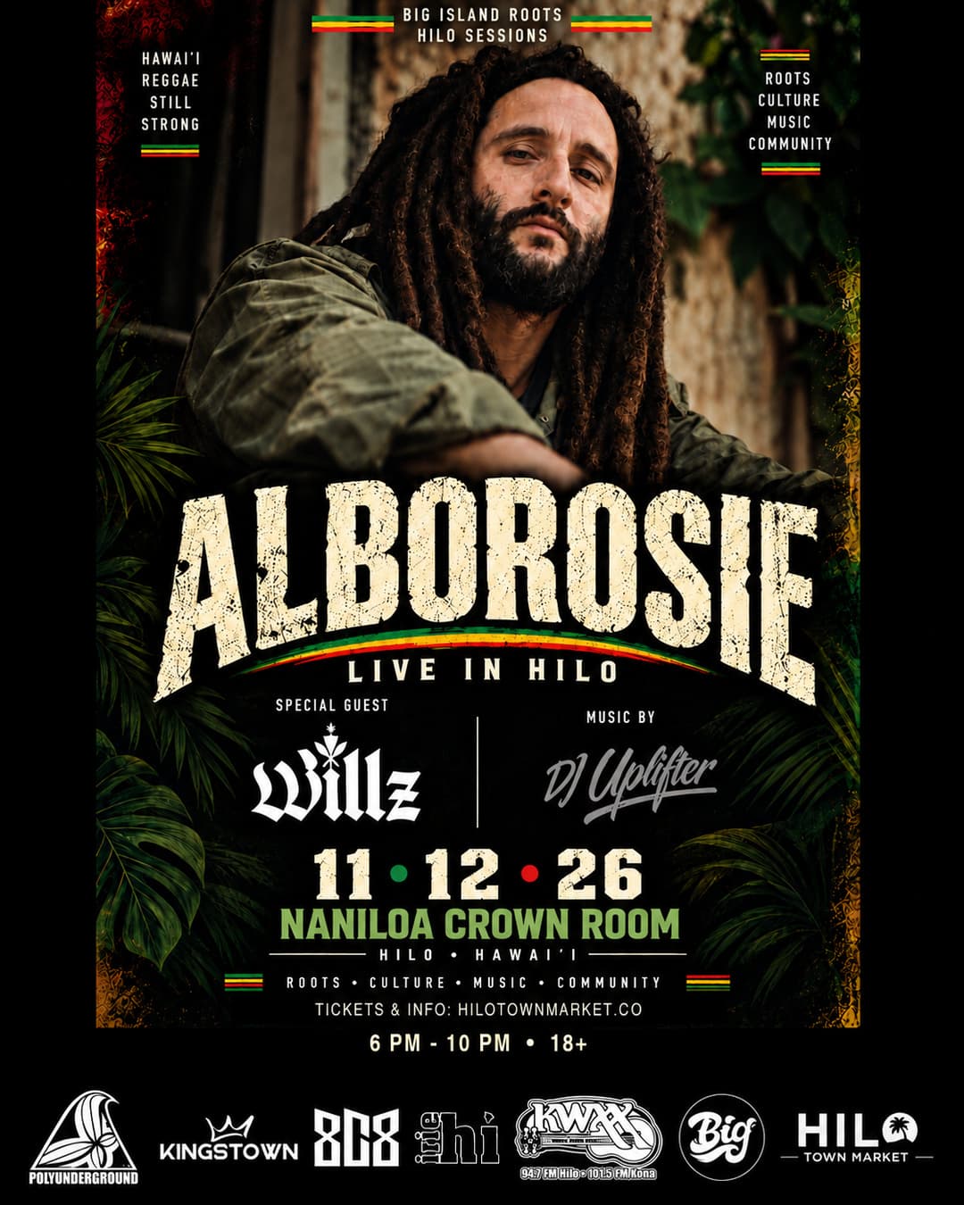 Alborosie Live in Hilo